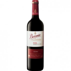 Vino tinto crianza D.O Rioja BERONIA botella 75 cl